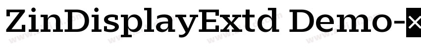 ZinDisplayExtd Demo字体转换